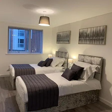 Exec 2Bed 2Bath Serviced Apartment Balcony Parking Milton Keynes Exterior foto