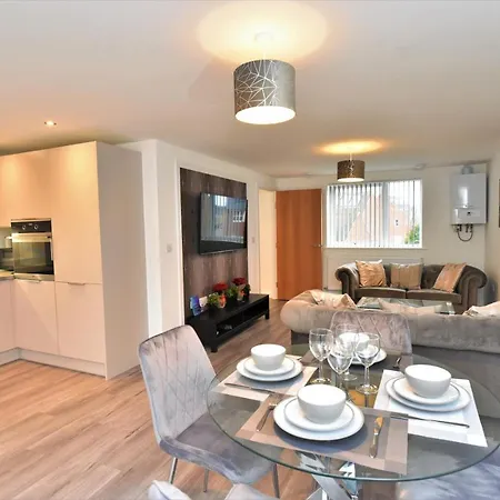 Exec 2Bed 2Bath Serviced Apartment Balcony Parking Milton Keynes Exterior foto